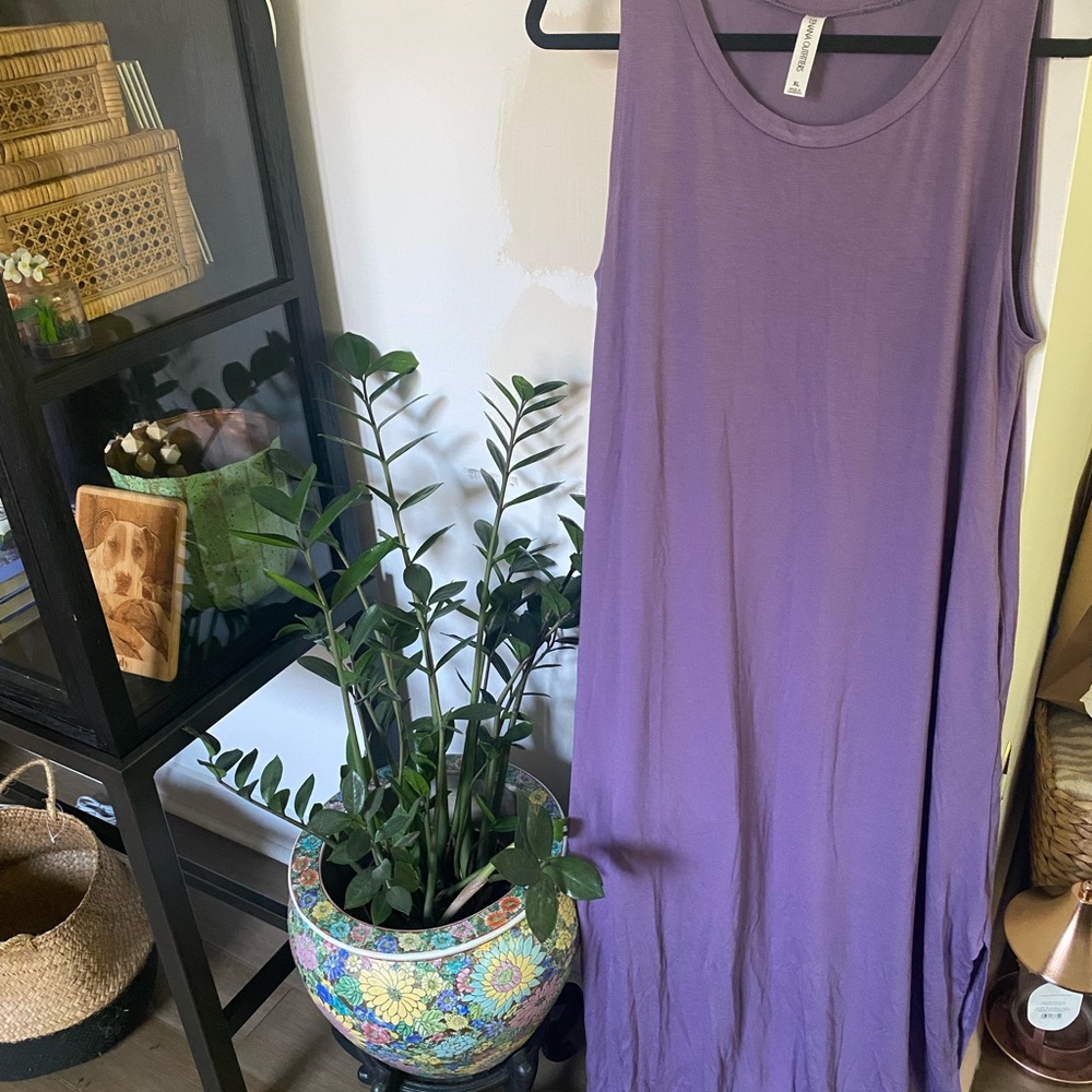 Zenana Outfitters Purple Maxi Dress
